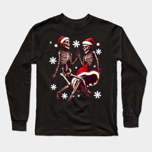 Dancing Skeletons Long Sleeve T-Shirt